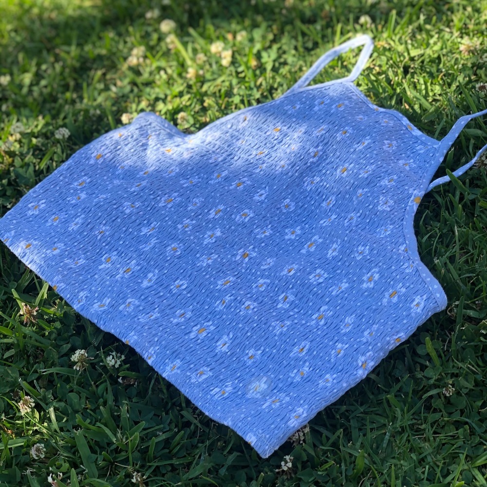 |SOLD| PACSUN Sleeveless Smocked Top